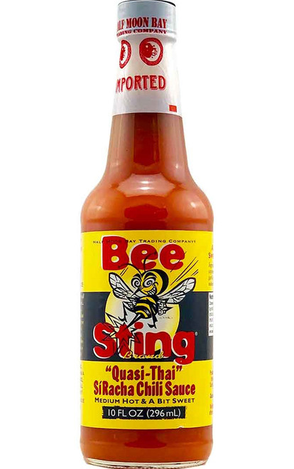 Bee Sting Quasi Thai Sriracha Chili Sauce, 10oz.