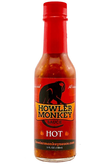 Howler Monkey Red Hot Sauce, 5oz.