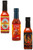 Best of Scorpion Pepper Hot Sauces Gift Set, 3/5oz.