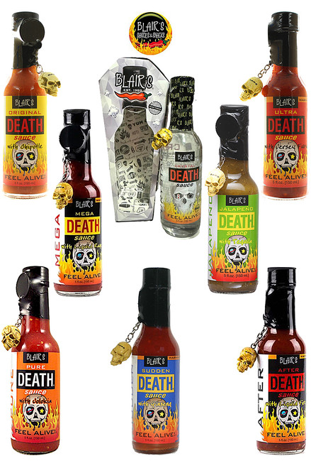 Blair's Ultimate 8 Death Hot Sauce Gift Set, 8/5oz.