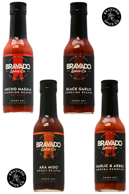 Bravado Spice Co. Hottest Hot Sauces Gift Set, 4/5oz.
