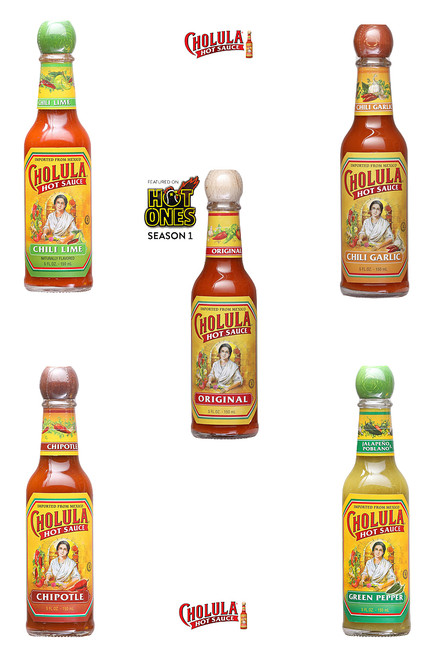 Cholula Hot Sauce Complete 5 Pack Gift Set, 5/5oz.