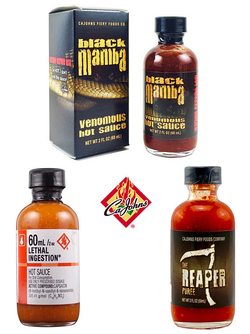 CaJohn's Lethal, Mamba & Reaper Gift Set, 3/2oz.