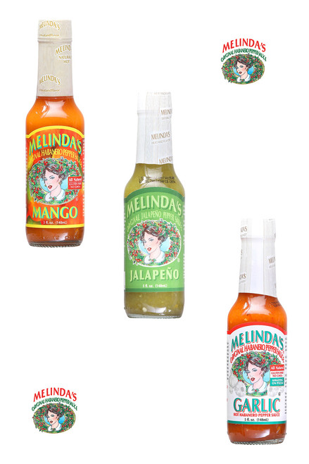 Melinda's Mildest Hot Sauces Gift Set, 3/5oz.