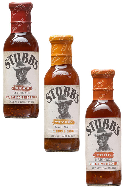 Stubb's Original Marinade Sauces Gift Set