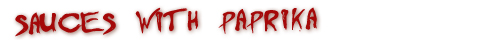 Hot Sauces with Paprika