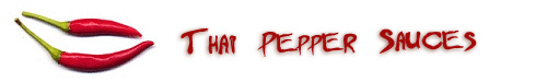 Thai Pepper Sauces